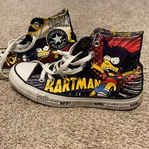 Bartman high top converse
